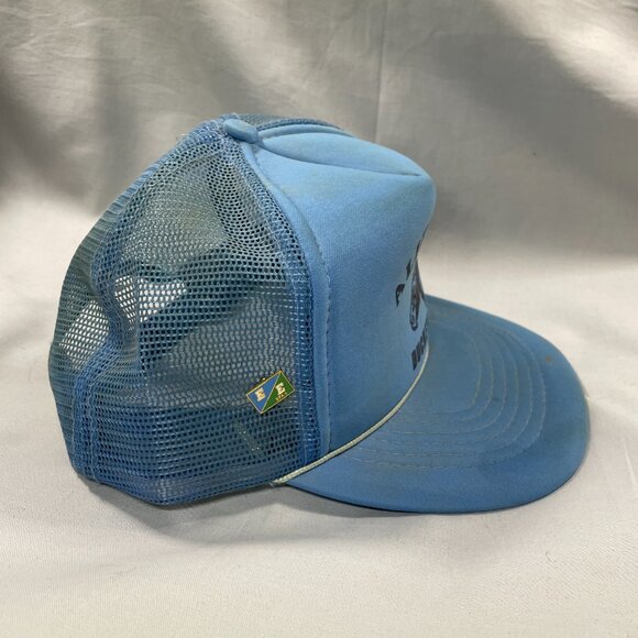 VINTAGE Alibi Club Buckeye AZ Hat | Blue Rope Trucker | Capital Brand - Picture 2 of 6
